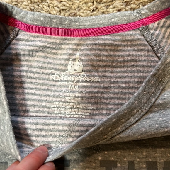 BRAND NEW “Part Time Princess” Disney Parks women’s nightshirt in size M/L - Picture 3 of 6